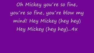 Hey Mickey lyrics