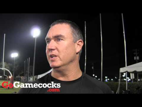 Shawn Elliott after Nov. 12 Gamecocks practice