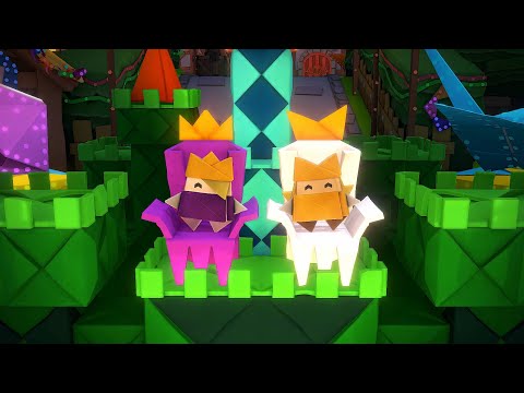 Paper Mario The Origami King Final Fight VS King Olly + True Ending