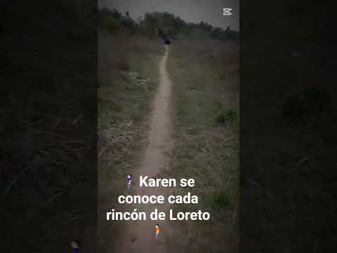 Karen conoce cada rincón de nuestro pueblo. #karen #loreto #corrientes #caminando #motivacion