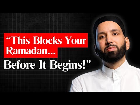 The Sacred Months Have Begun — 3 Things You Must Fix in RAJAB l Dr. Omar Suleiman