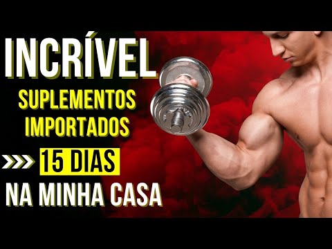 (Unboxing) Suplementos importados dos EUA no site da Ipumpshop com 15 dias na minha casa