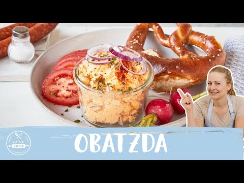 Obatzda 🥨 | Original bayerisches Aufstrich Rezept zum Oktoberfest | Einfach Backen