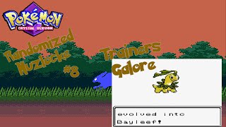 Pokemon Crystal Randomized Nuzlocke Part 8- Trainers Galore