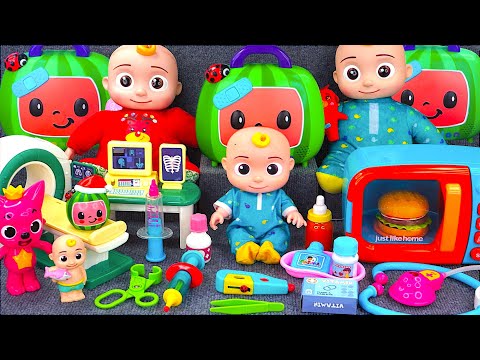 68 Minutes Satisfying with Unboxing COCOMELON Doctor Toys,  Kitchen Playset Collection ASMR