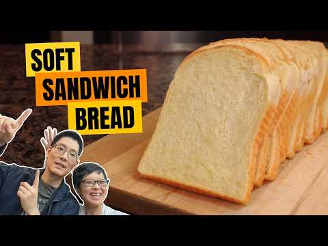 learn to make American White Sandwich Bread | simple beginner wonderbread copycat recipe