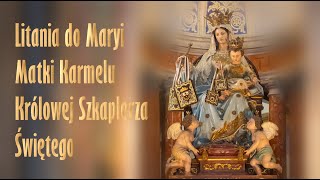 Litania do Maryi, Matki Karmelu i Królowej Szkaplerza Świętego (Litania do Matki Bożej Szkaplerznej)