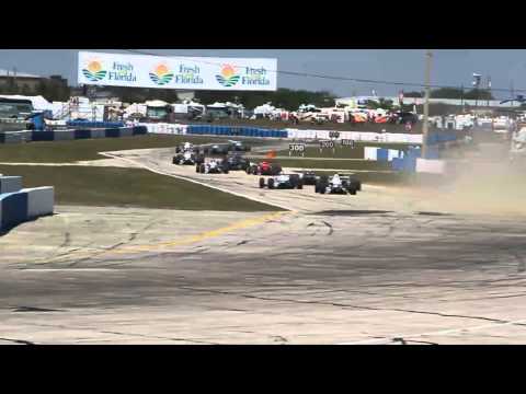 2011 USF2000 Race #1 Laps 1 & 2 From Turn 1