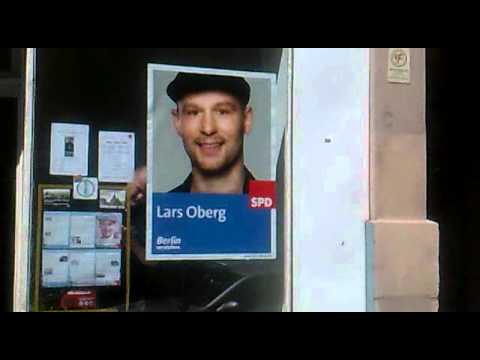 Das neue Wahlplakat von Lars Oberg ist da