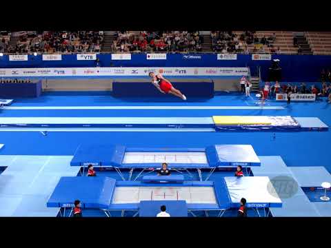 SAKAI Ryosuke (JPN) M - 2019 Trampoline Worlds, Tokyo (JPN) - Qualification Trampoline R1