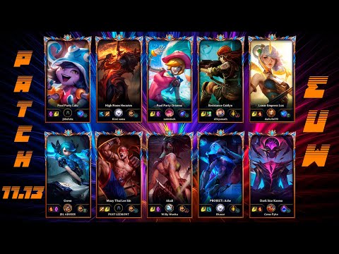 EUW Challenger Match #163 Highlights Patch 11.13