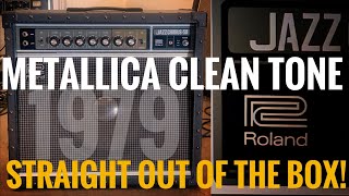 Video thumbnail for The Metallica Clean Tone is ALL about this Combo! Roland Jazz Chorus by Johan Segeborn