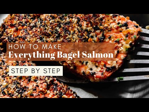 Everything Bagel Crusted Salmon