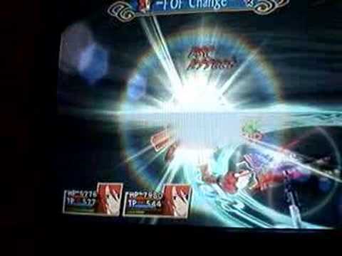 tales of the abyss Luke & Asch Vs Asch (Eldrant very hard)