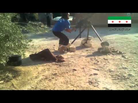 التصدي للطيران الحربي من قبل حركة الإنقاذ والتحرير في الزوار في محافظة حماة