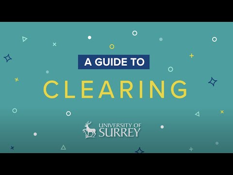 A Guide to Clearing | University of Surrey