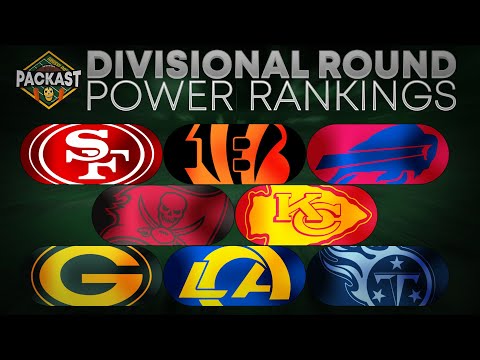 NFL Divisional Round Power Rankings