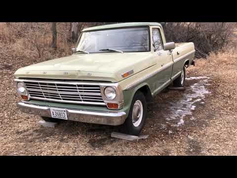1969 Ford F100 First Start of the Year