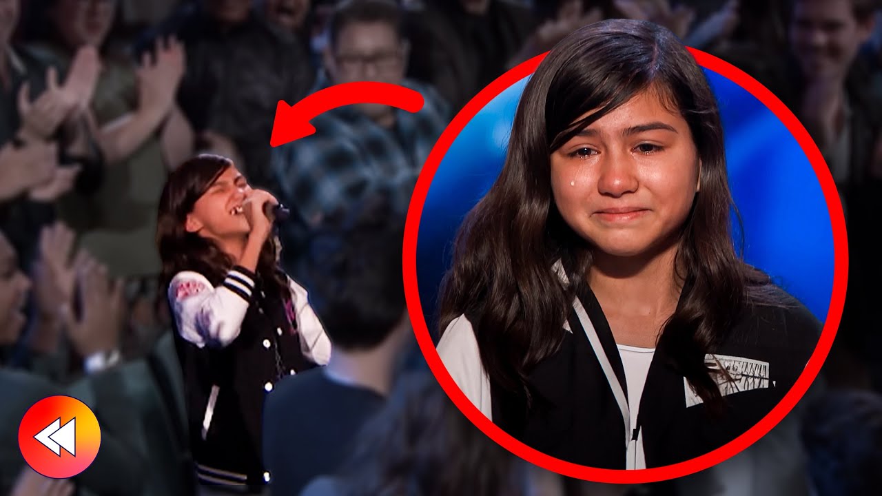 Little Girl Gets Picked Out of the Audience to Audition on AGT Stage!