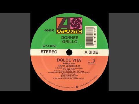 Donnee Grillo - Dolce Vita (Full 12" Single) (USA, 1989) (Hi NRG/House/Italo Disco)