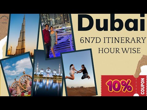 Hour-by-Hour 7-Day Dubai Itinerary 🕒 | Perfect for First-Time Visitors!