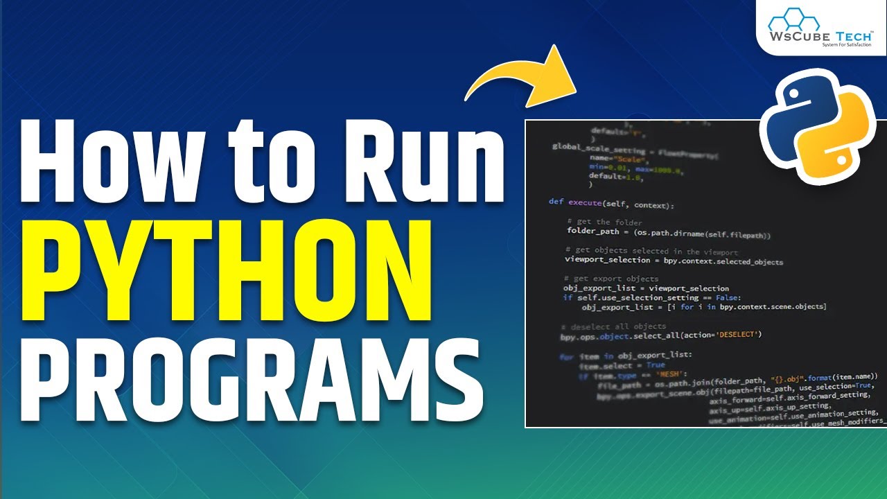 Get Started with Python - Learn How to Run the Python Program | Python Programming tutorial