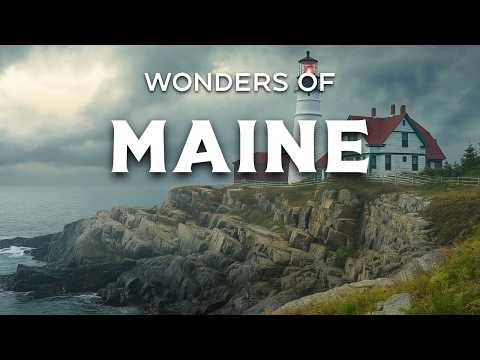Wonders of Maine | Top 25 Places To Visit in Maine | Travel Video 4K