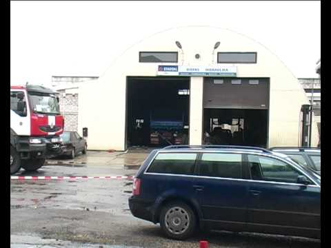 Sprādziens SIA „Ošukalns" teritorijā