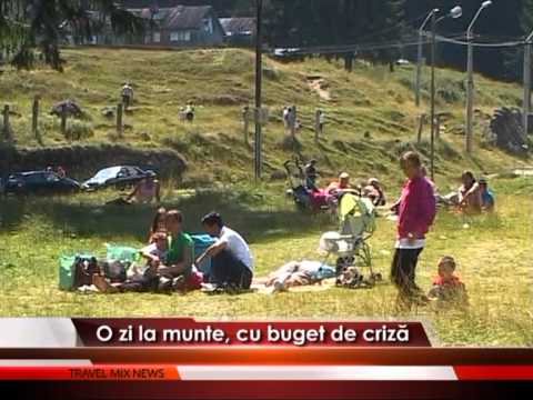 O zi la munte, cu buget de criză – VIDEO