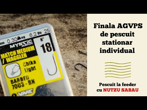 Finala AGVPS de Pescuit Stationar Individual 2021