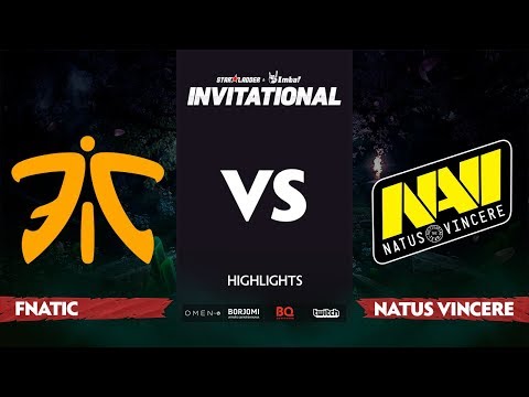 Хайлайты матча Fnatic против Natus Vincere, StarLadder Imbatv Invitational S5 LAN-Final