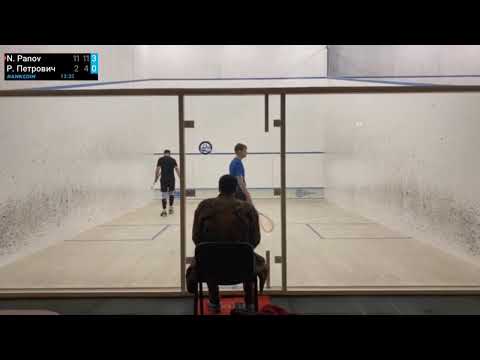 Nikita Panov vs Руслан  Петрович - Kharkiv squash league 202