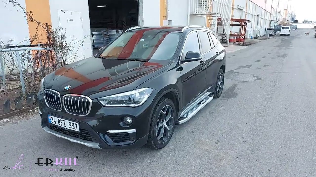 Боковые Подножки Mevsim Grey (2 шт., Алюминий) Video 2