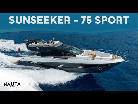 SUNSEEKER - 75 Sport Yacht - tour esterni e cabine