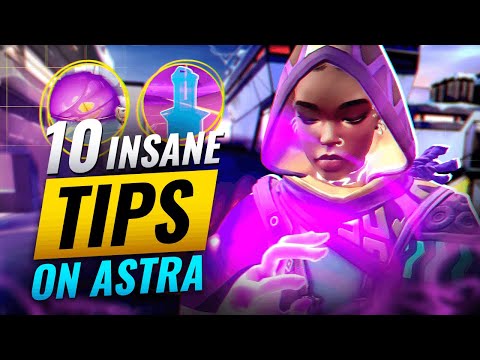 10 INSANE Tips To SOLO Hard Carry as Astra - Valorant