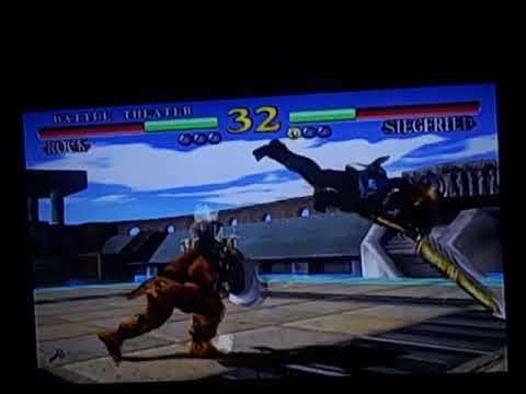 Soul Calibur(Dreamcast)-Rock vs Siegfried