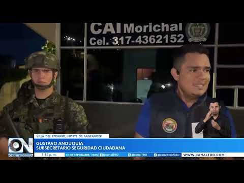 Operativos en Villa del Rosario, Norte de Santander