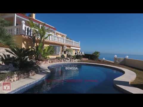 Villa "La Paloma" - first line villa with amazing sea and city views at the Costa Blanca