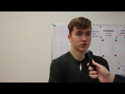 Martin Krumich po vítězstvív 1. kole Milovice Indoor Open 2019