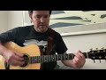 A minor incident - Badly Drawn Boy. Acoustic cover. How to play