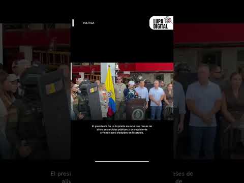 ALIVIO EN SERVICIOS PÚBLICOS PARA RISARALDA