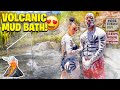 VOLCANIC MUD BATH IN ST LUCIA WITH THE PRINCE FAMILY ️