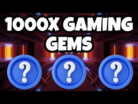 TOP 3 DEGEN HIGH RISK GAMING CRYPTOS FOR 100-1000X GAINS!