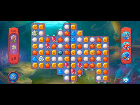 Fishdom Hard Level 9924 (with full horseshoe boosters) @choraelmin