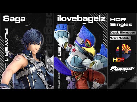 Phaser 14: ilovebagelz (Falco) vs Saga (Zelda,Chrom) HDR Loser's Finals