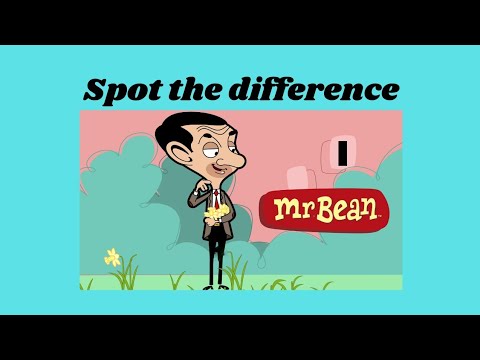 Spot the Difference with Mr. Bean! |Fun Picture Puzzle| Can you spot 3 differences in the picture..?