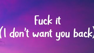 Eamon - I Don&#39;t Want You Back (Lyrics)