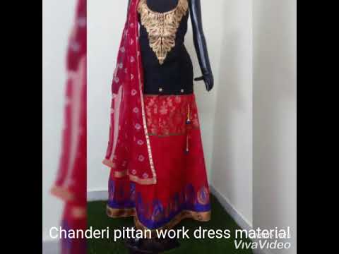 Ethnic Chanderi Gota Patti Suit