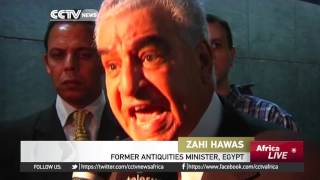 What lies in the hidden chamber at the Tutankhamun's tomb?