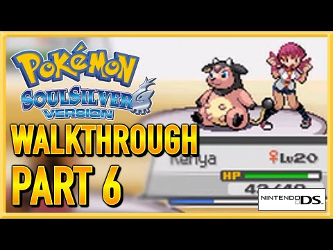 Pokemon SoulSilver - Walkthrough - Gameplay - Let's Play - Part 6
